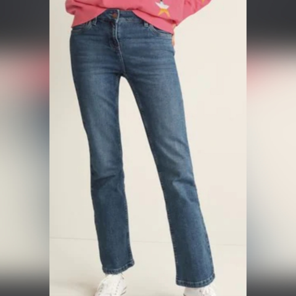 Next (UK) mid blue bootcut jeans